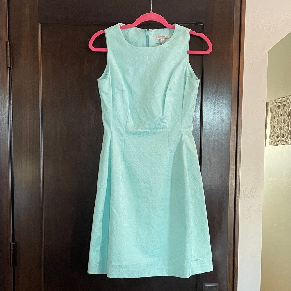 Eva Mendes for New York & Company Aqua Mini Dress